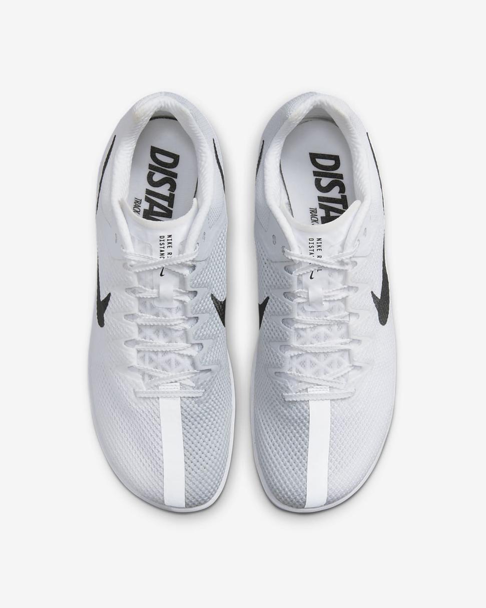 Nike Rival Distance White/Metallic Silver/Pure Platinum/Black | Mens/Womens Nike Running