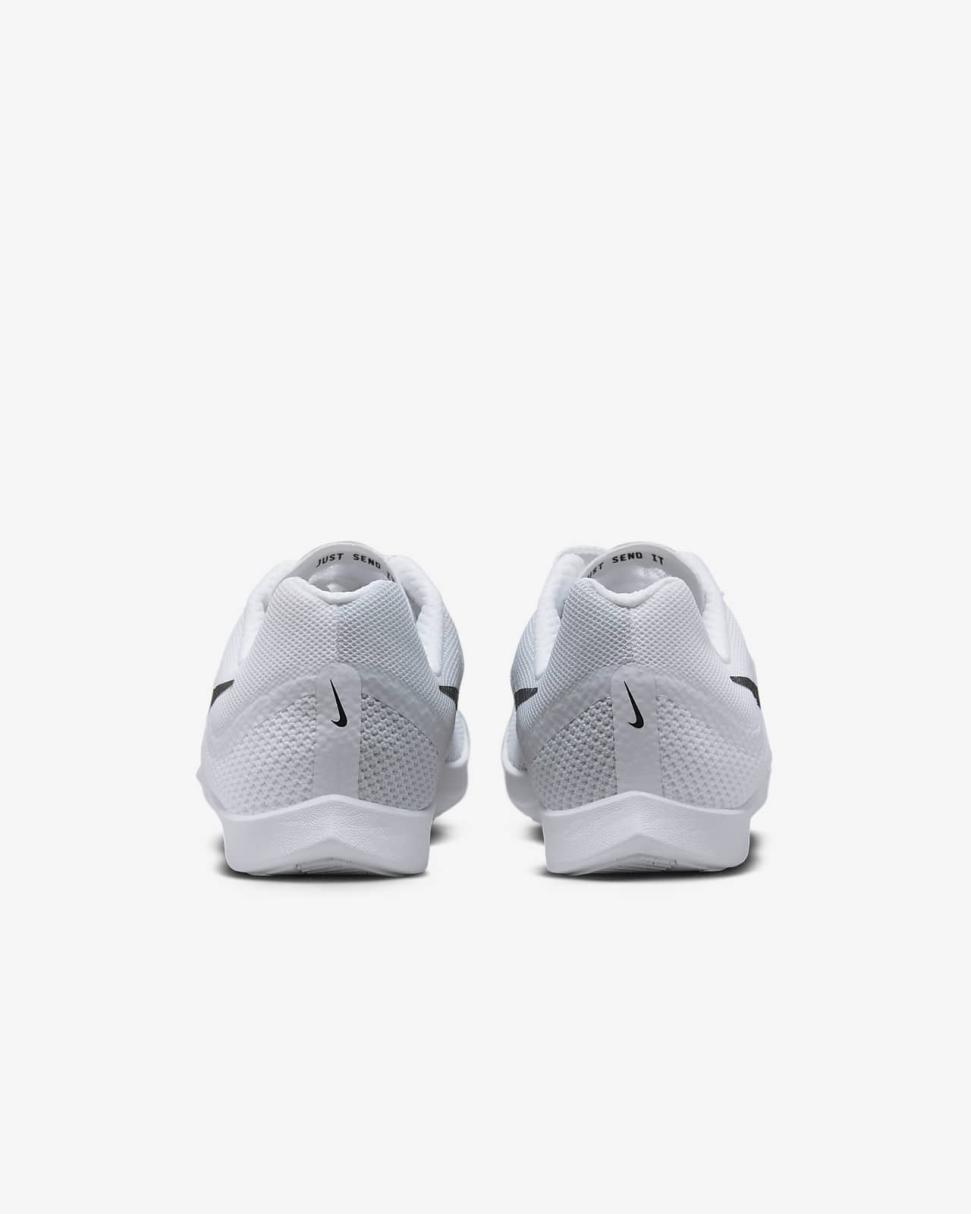 Nike Rival Distance White/Metallic Silver/Pure Platinum/Black | Mens/Womens Nike Running