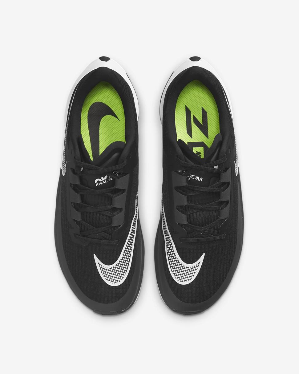 Nike Rival Fly 3 Black/Anthracite/Volt/White | Mens Nike Running