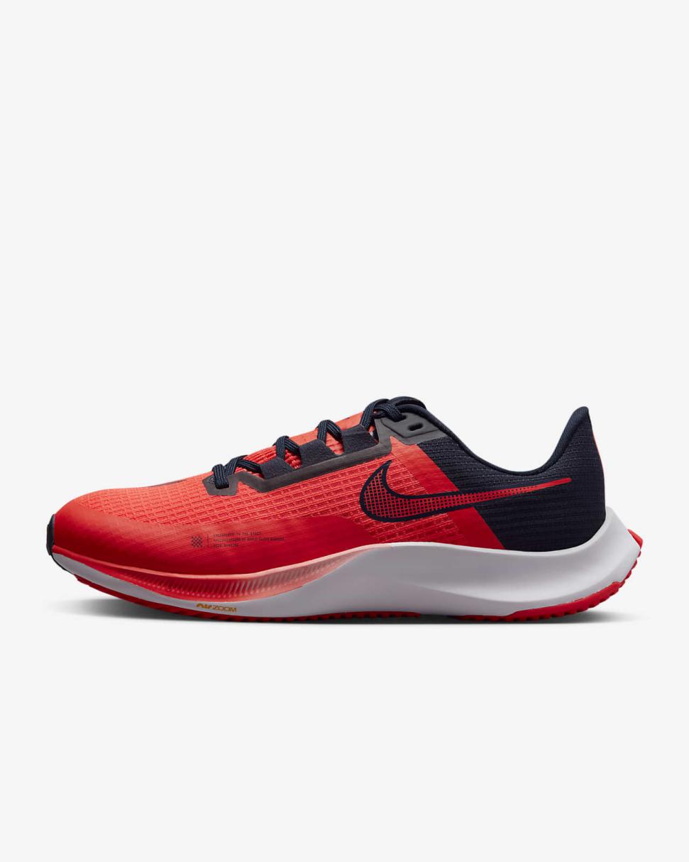 Nike Rival Fly 3 Bright Crimson/Dark Obsidian/White/Bright Crimson | Mens Nike Running