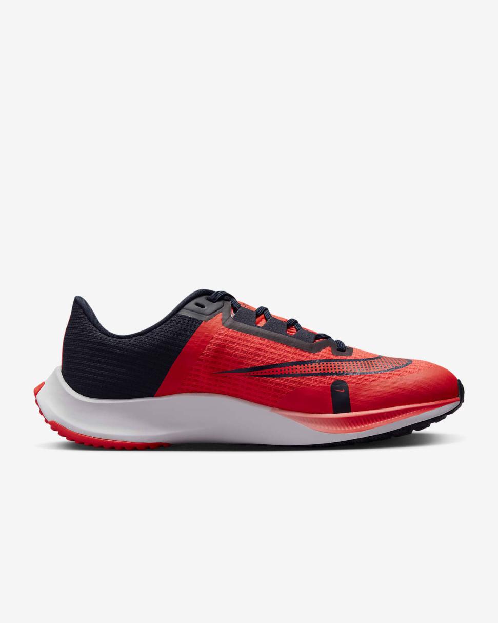 Nike Rival Fly 3 Bright Crimson/Dark Obsidian/White/Bright Crimson | Mens Nike Running