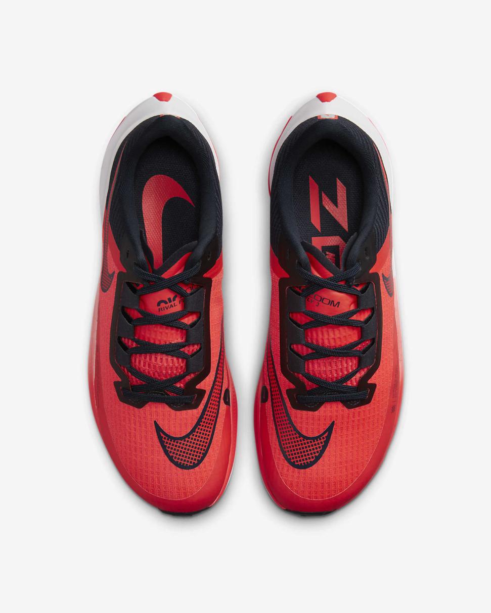 Nike Rival Fly 3 Bright Crimson/Dark Obsidian/White/Bright Crimson | Mens Nike Running