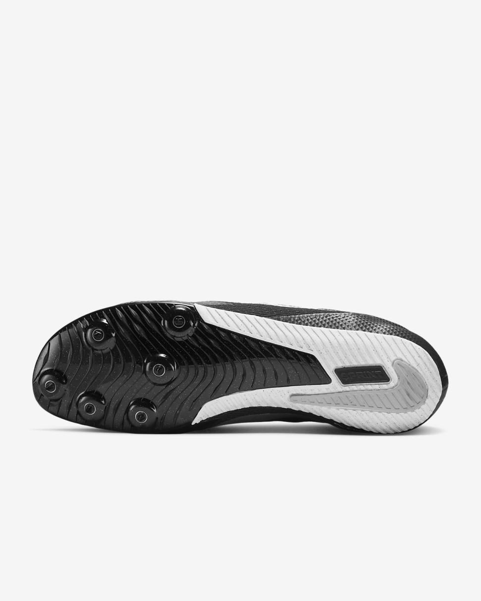 Nike Rival Sprint Black/Light Smoke Grey/Dark Smoke Grey/Metallic Silver | Mens/Womens Nike Running