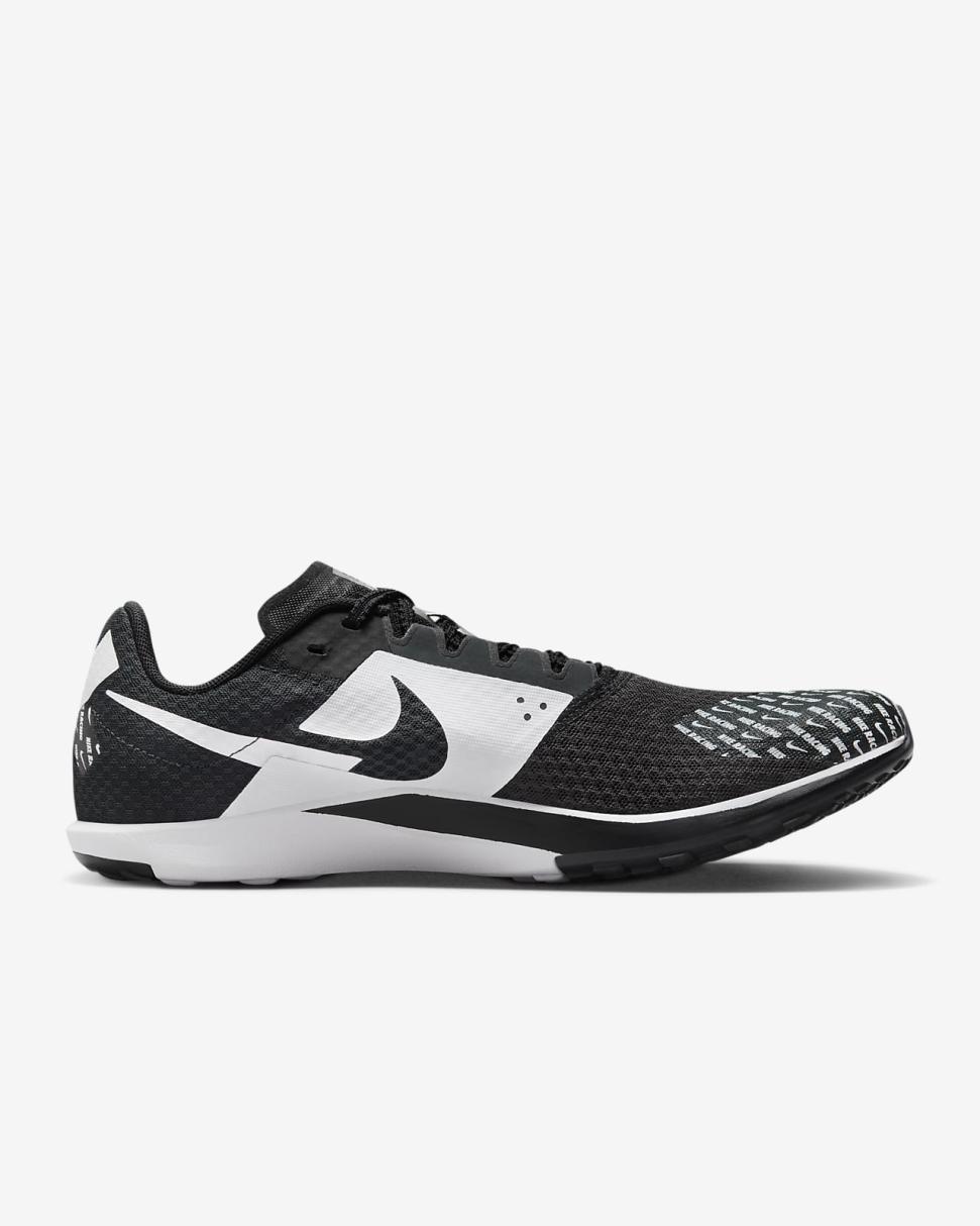 Nike Rival Waffle 6 Black/Dark Smoke Grey/White/Metallic Silver | Mens/Womens Nike Running