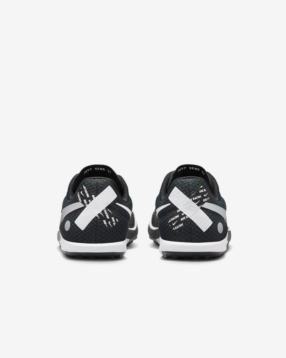 Nike Rival Waffle 6 Black/Dark Smoke Grey/White/Metallic Silver | Mens/Womens Nike Running