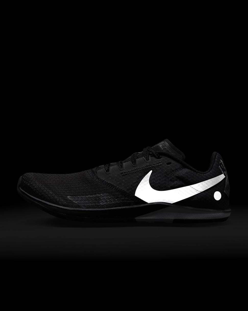 Nike Rival Waffle 6 Black/Dark Smoke Grey/White/Metallic Silver | Mens/Womens Nike Running