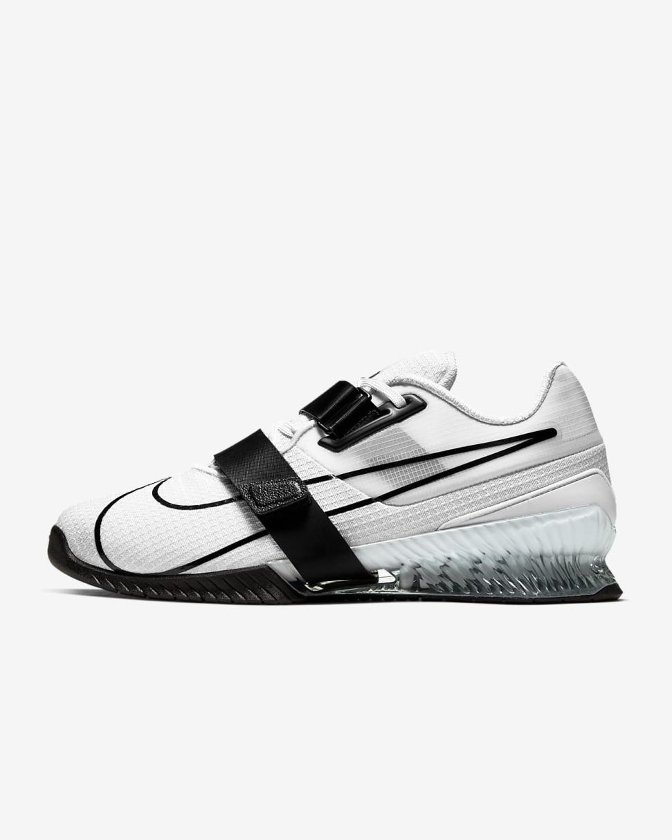 Nike Romaleos 4 White/White/Black | Mens Nike Training & Gym
