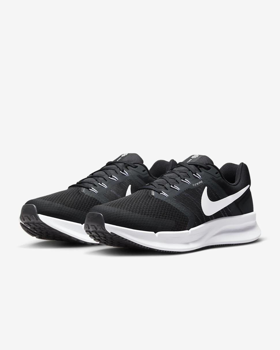 Nike Run Swift 3 Black/Dark Smoke Grey/White | Mens Nike First Day Kicks
