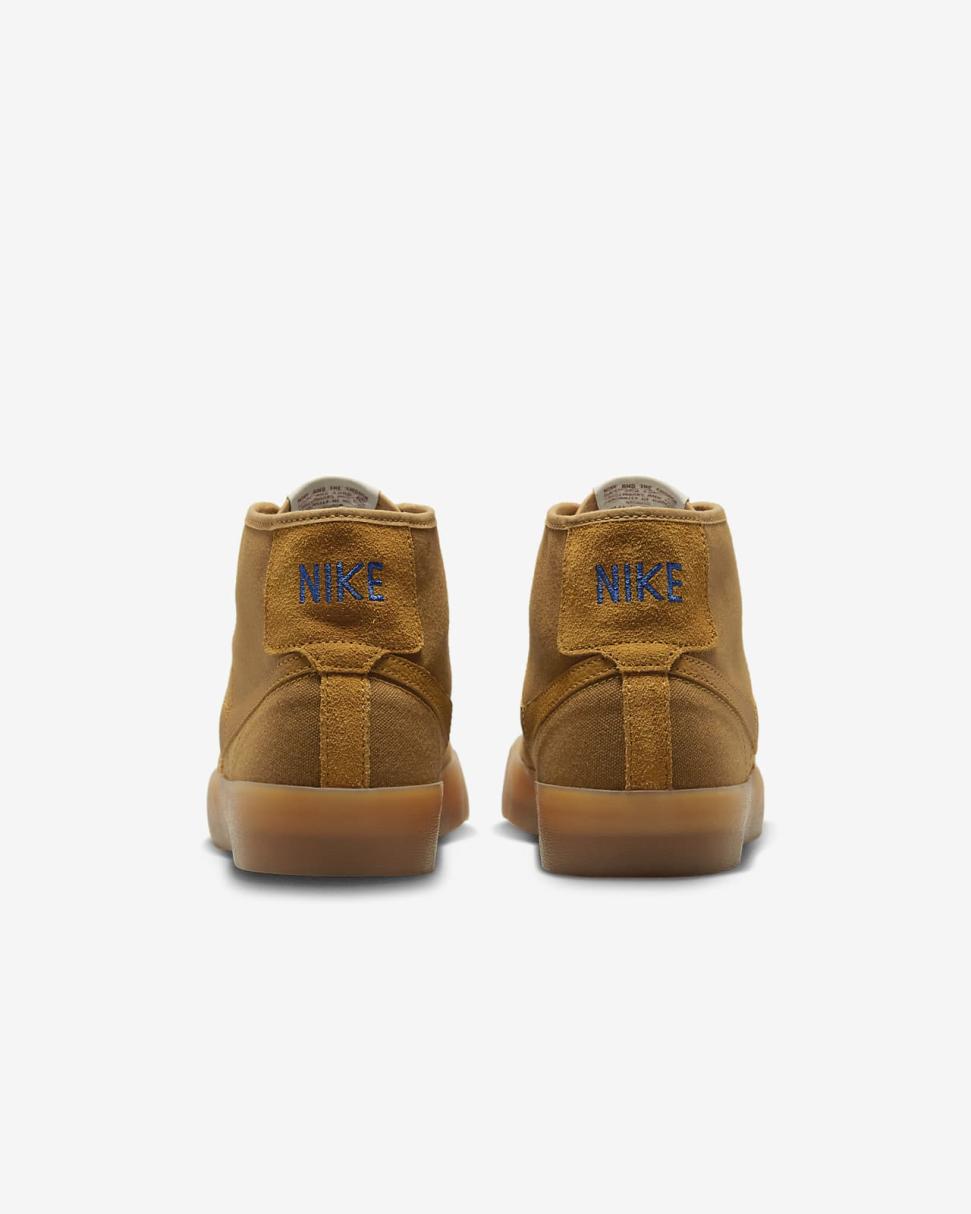 Nike SB Blazer Court Mid Premium Desert Ochre/Hyper Royal/Gum Yellow/Desert Ochre | Mens Nike Dunks & Blazers