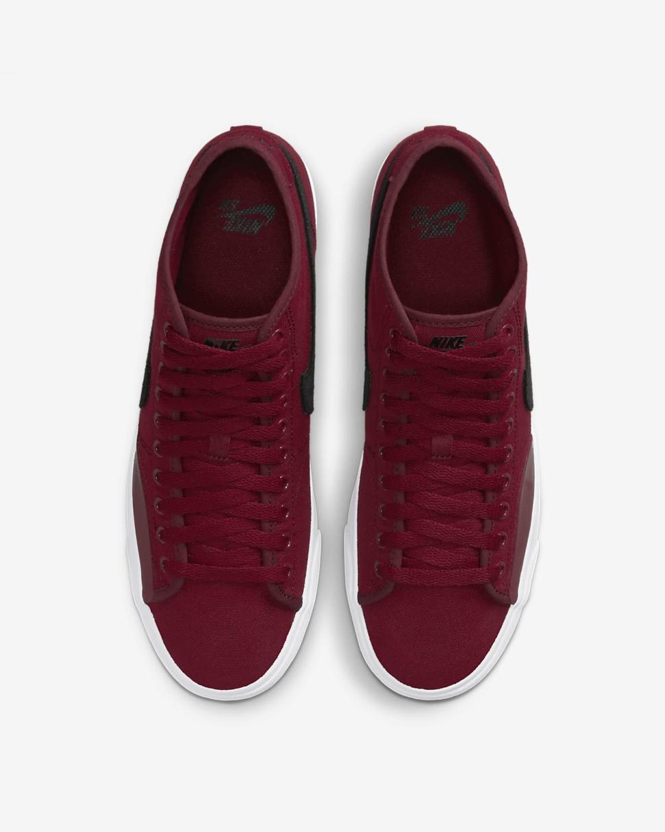 Nike SB Blazer Court Mid Premium Team Red/Black | Mens Nike Lifestyle