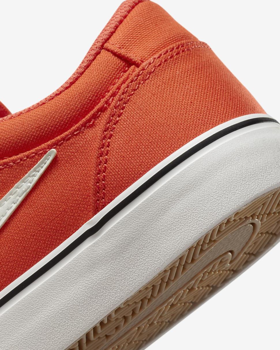 Nike SB Chron 2 Canvas Orange/Orange/Summit White/Summit White | Mens/Womens Nike SB