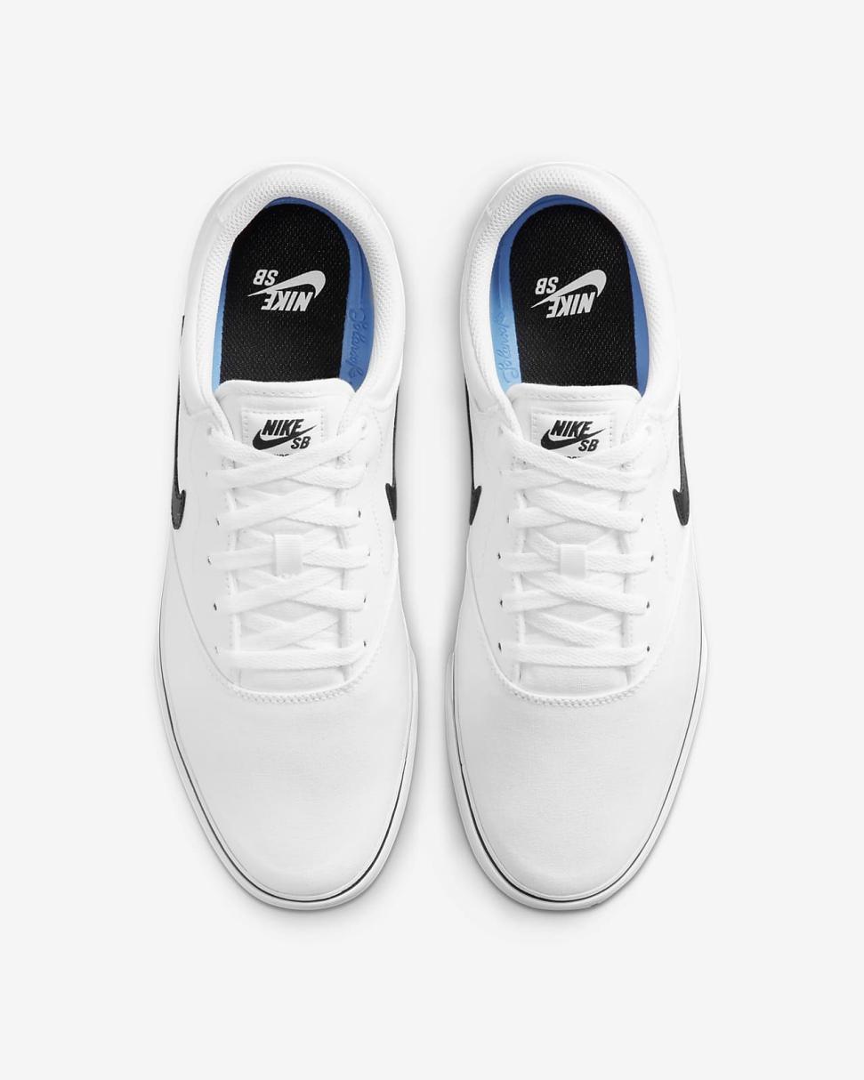 Nike SB Chron 2 Canvas White/White/Black | Mens/Womens Nike Lifestyle