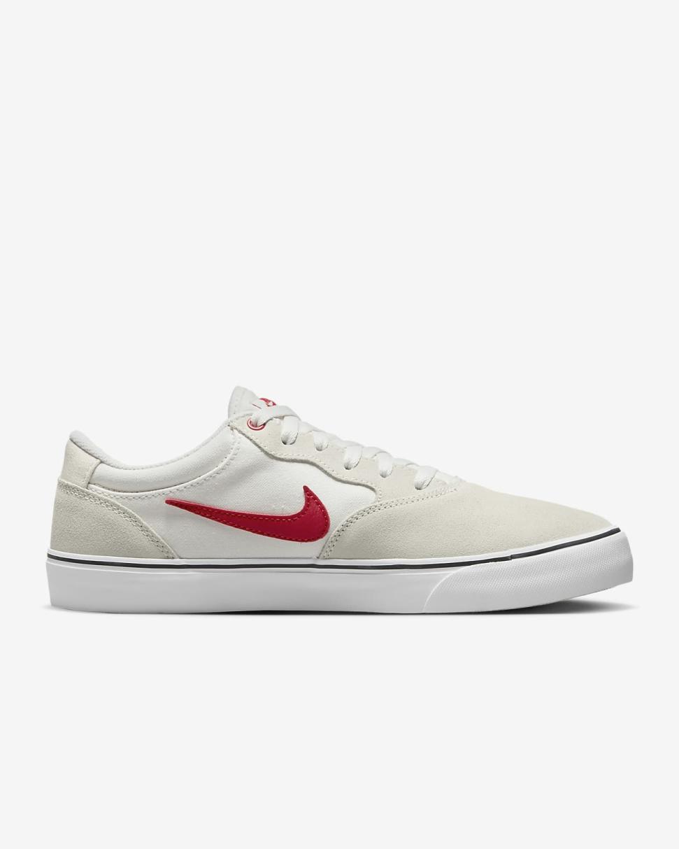 Nike SB Chron 2 Summit White/Phantom/White/University Red | Mens/Womens Nike Lifestyle