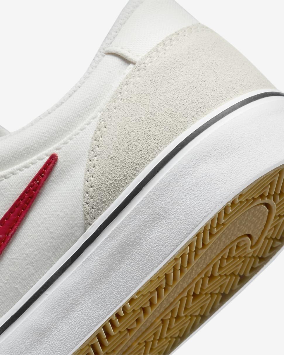 Nike SB Chron 2 Summit White/Phantom/White/University Red | Mens/Womens Nike Lifestyle
