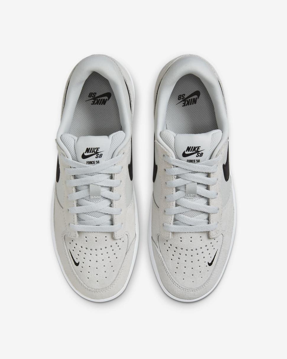 Nike SB Force 58 Photon Dust/Photon Dust/White/Black | Mens/Womens Nike Lifestyle