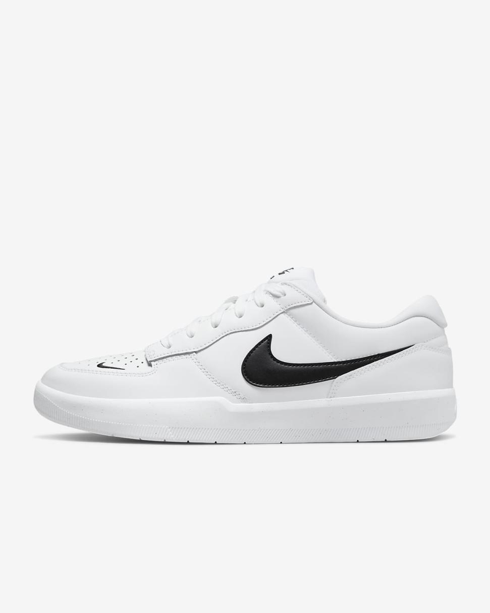Nike SB Force 58 Premium White/White/White/Black | Mens/Womens Nike Lifestyle