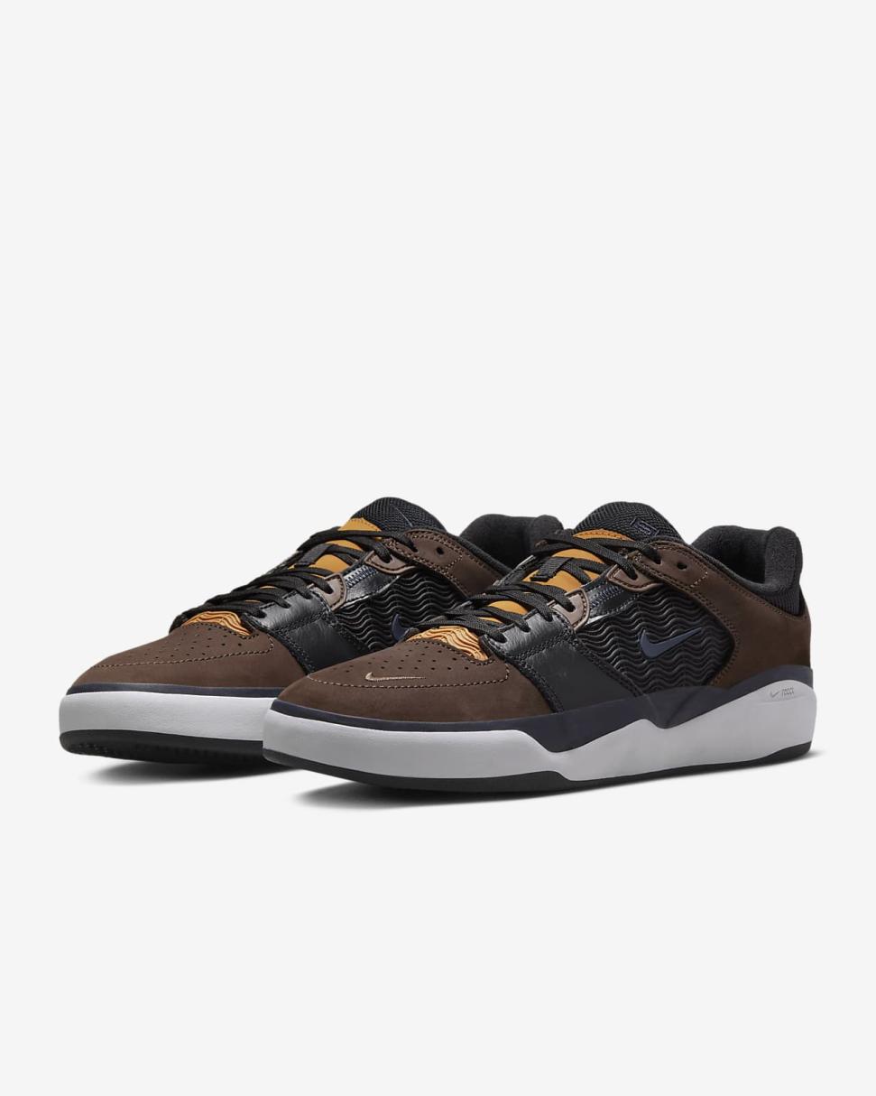 Nike SB Ishod Premium Baroque Brown/Black/Obsidian | Mens Nike Lifestyle