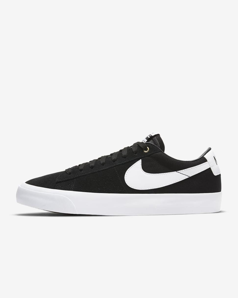 Nike SB Zoom Blazer Low Pro GT Black/Black/Gum Light Brown/White | Mens/Womens Nike Lifestyle