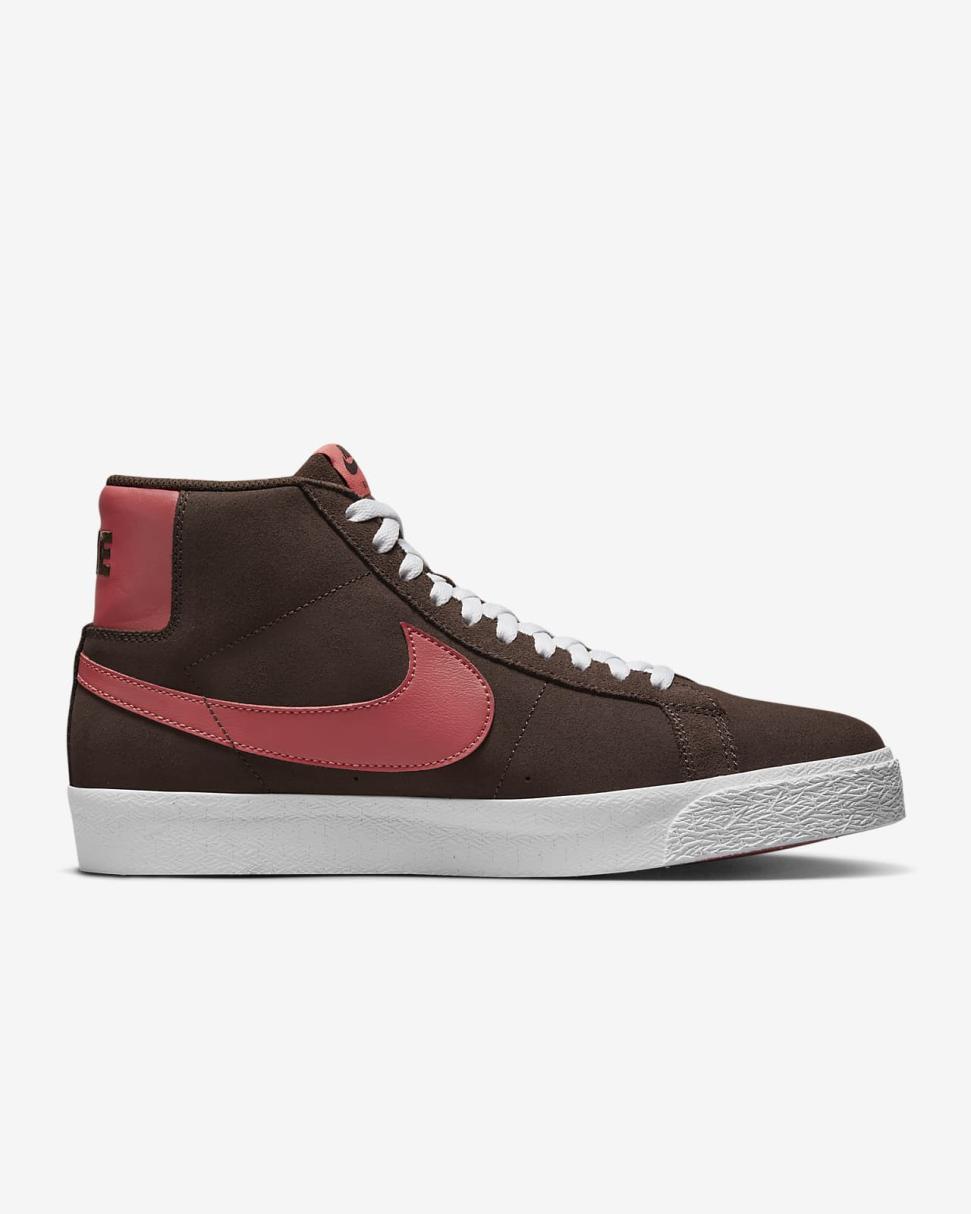 Nike SB Zoom Blazer Mid Baroque Brown/Baroque Brown/White/Adobe | Mens/Womens Nike Dunks & Blazers