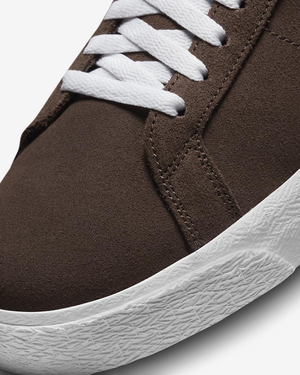 Nike SB Zoom Blazer Mid Baroque Brown/Baroque Brown/White/Adobe | Mens/Womens Nike Dunks & Blazers