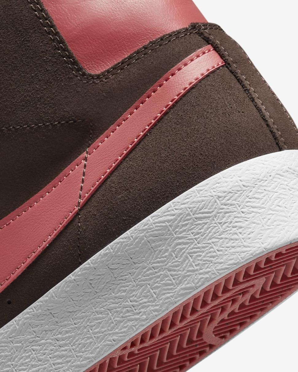 Nike SB Zoom Blazer Mid Baroque Brown/Baroque Brown/White/Adobe | Mens/Womens Nike Dunks & Blazers