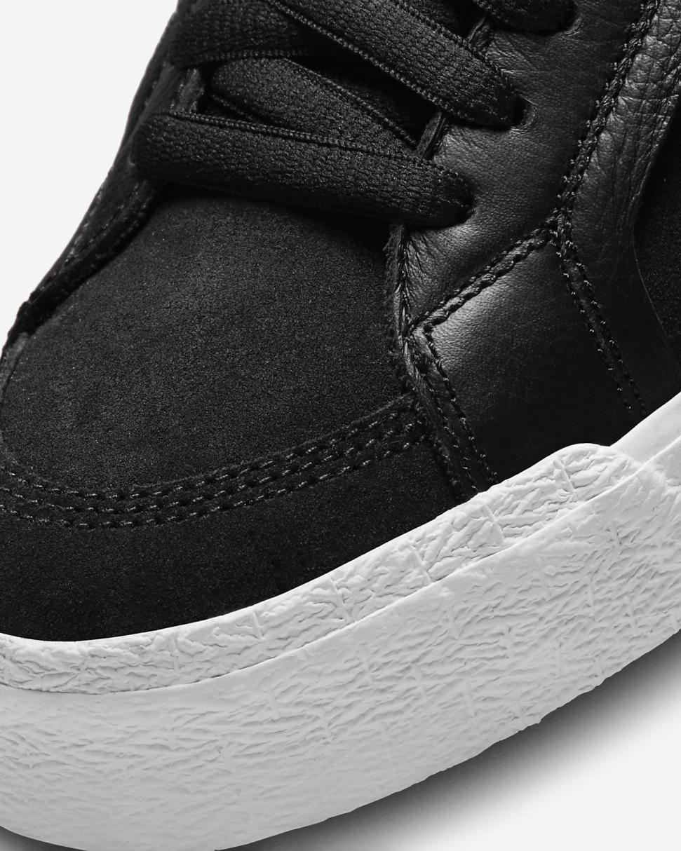 Nike SB Zoom Blazer Mid Premium Plus Black/White | Mens/Womens Nike Lifestyle