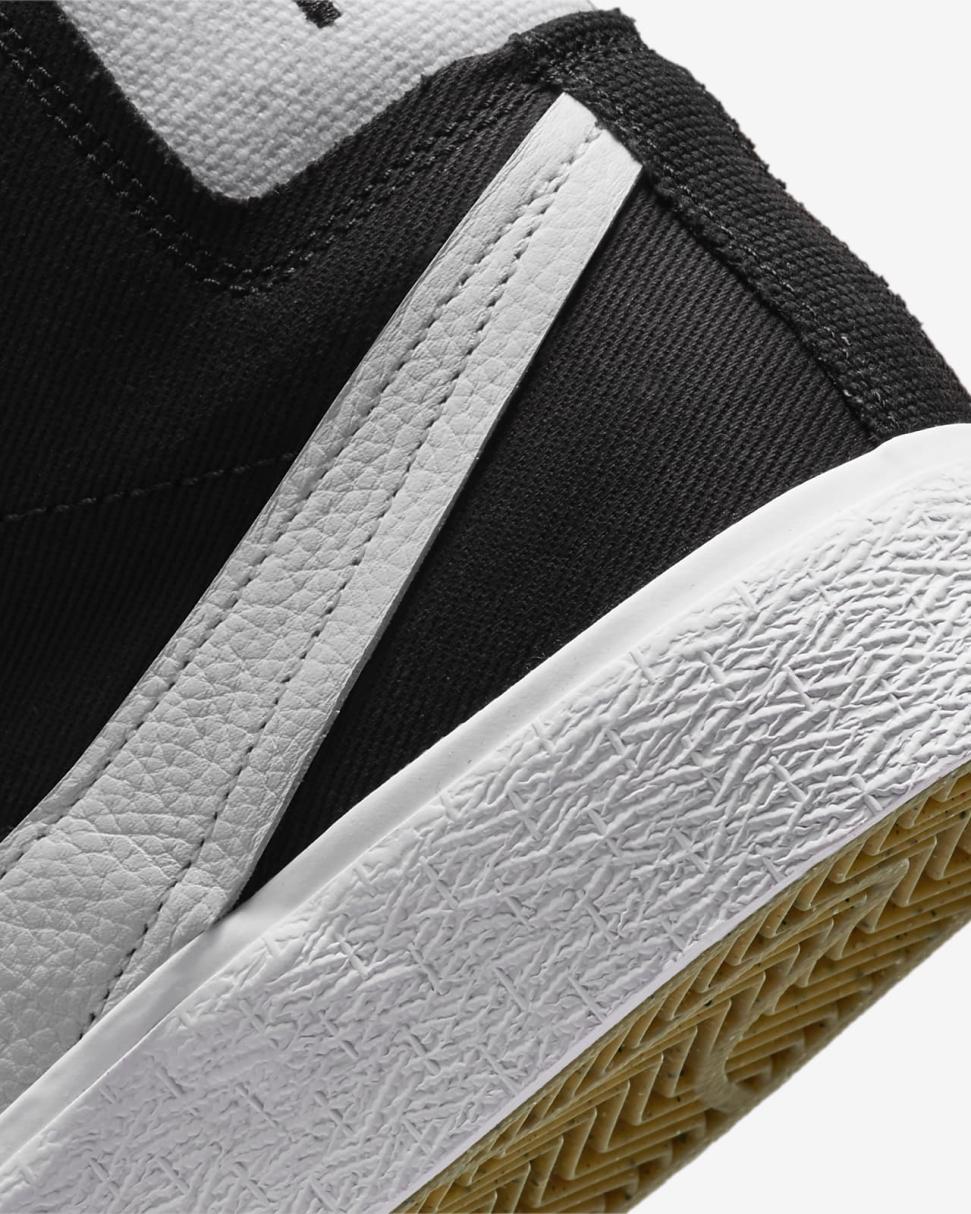 Nike SB Zoom Blazer Mid Premium Plus Black/White | Mens/Womens Nike Lifestyle