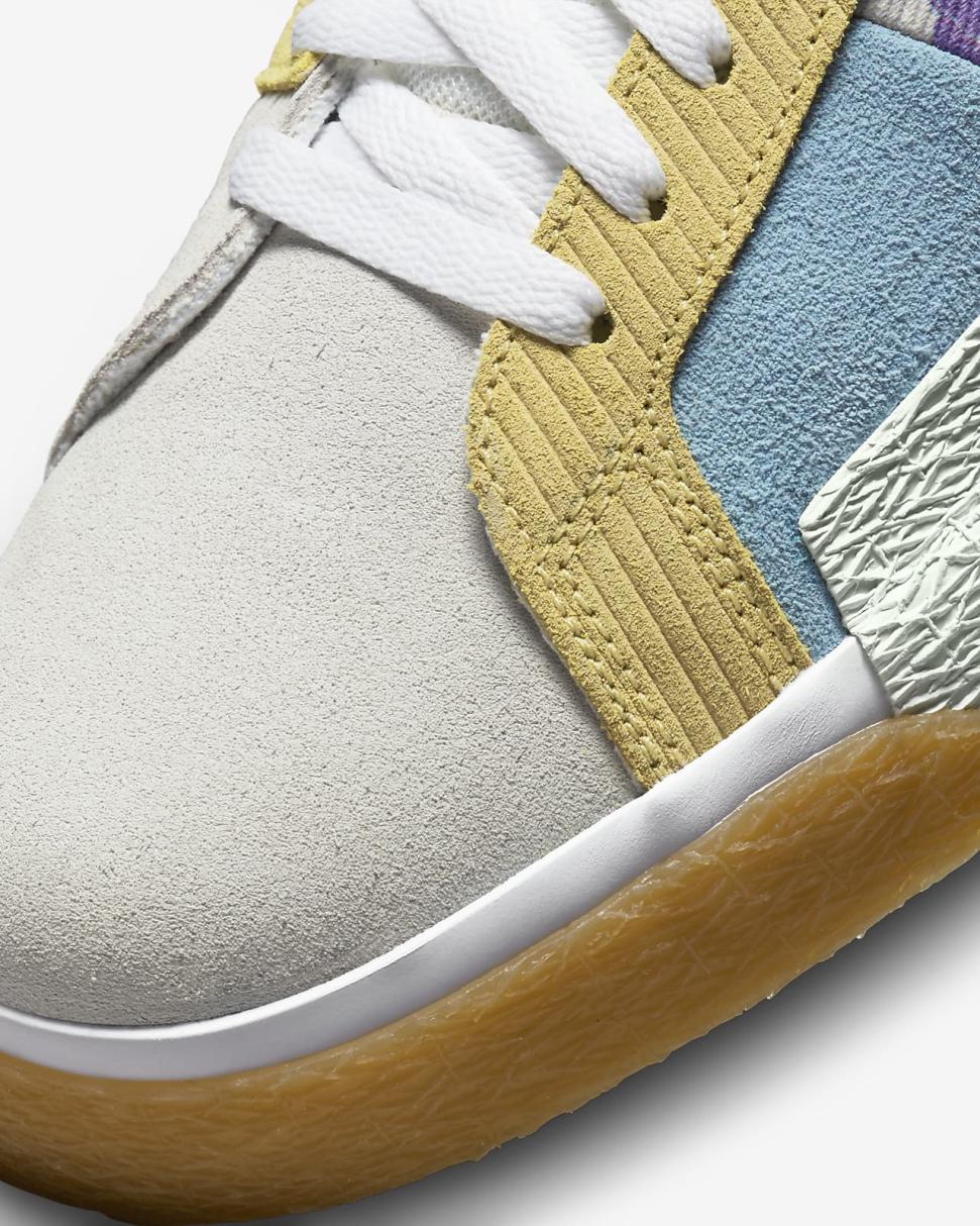 Nike SB Zoom Blazer Mid PRM Boarder Blue/Celery/Barely Green/Racer Blue | Mens/Womens Nike Lifestyle