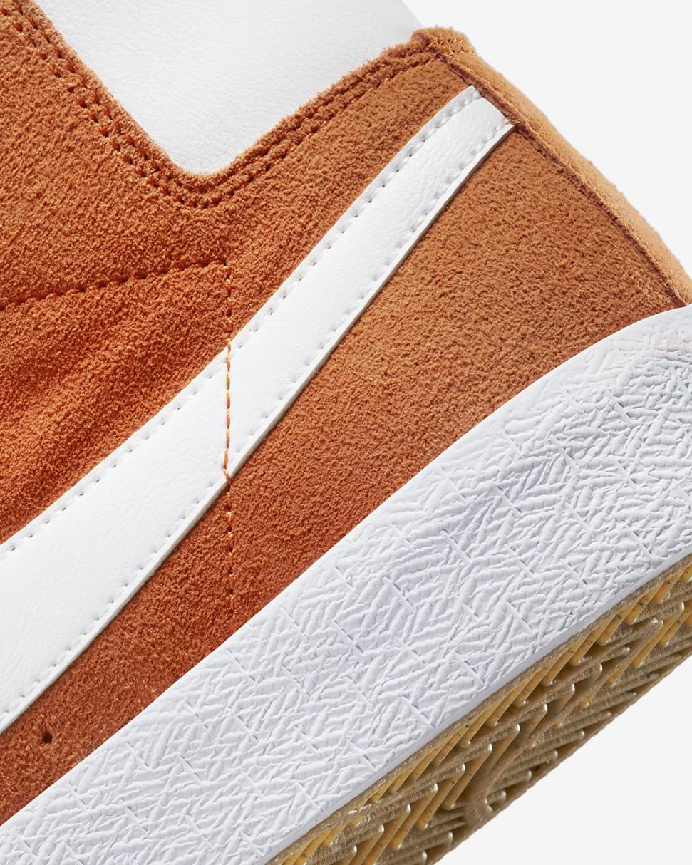 Nike SB Zoom Blazer Mid Safety Orange/Safety Orange/White/White | Mens/Womens Nike Lifestyle