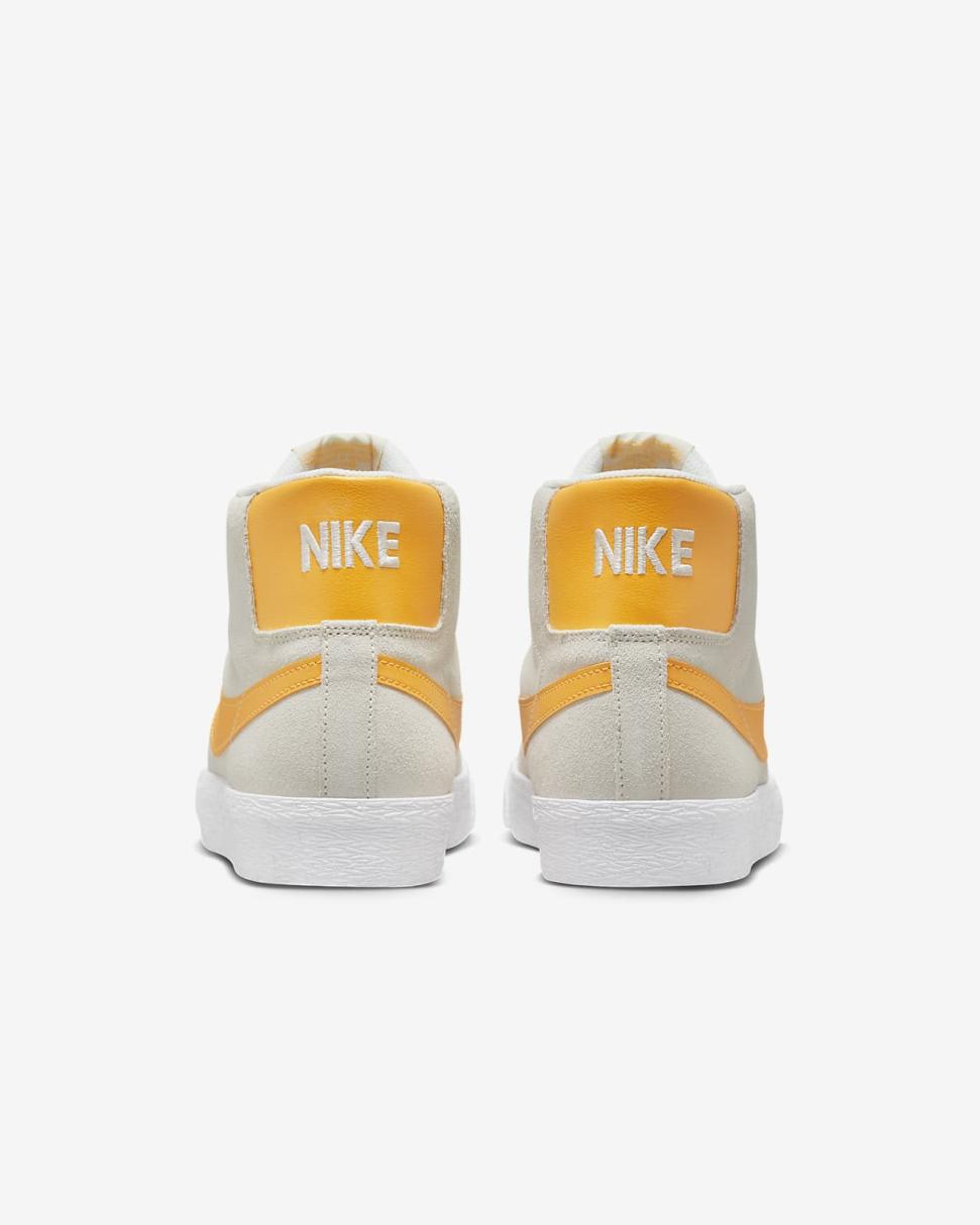 Nike SB Zoom Blazer Mid Summit White/Summit White/White/Laser Orange | Mens/Womens Nike Dunks & Blazers