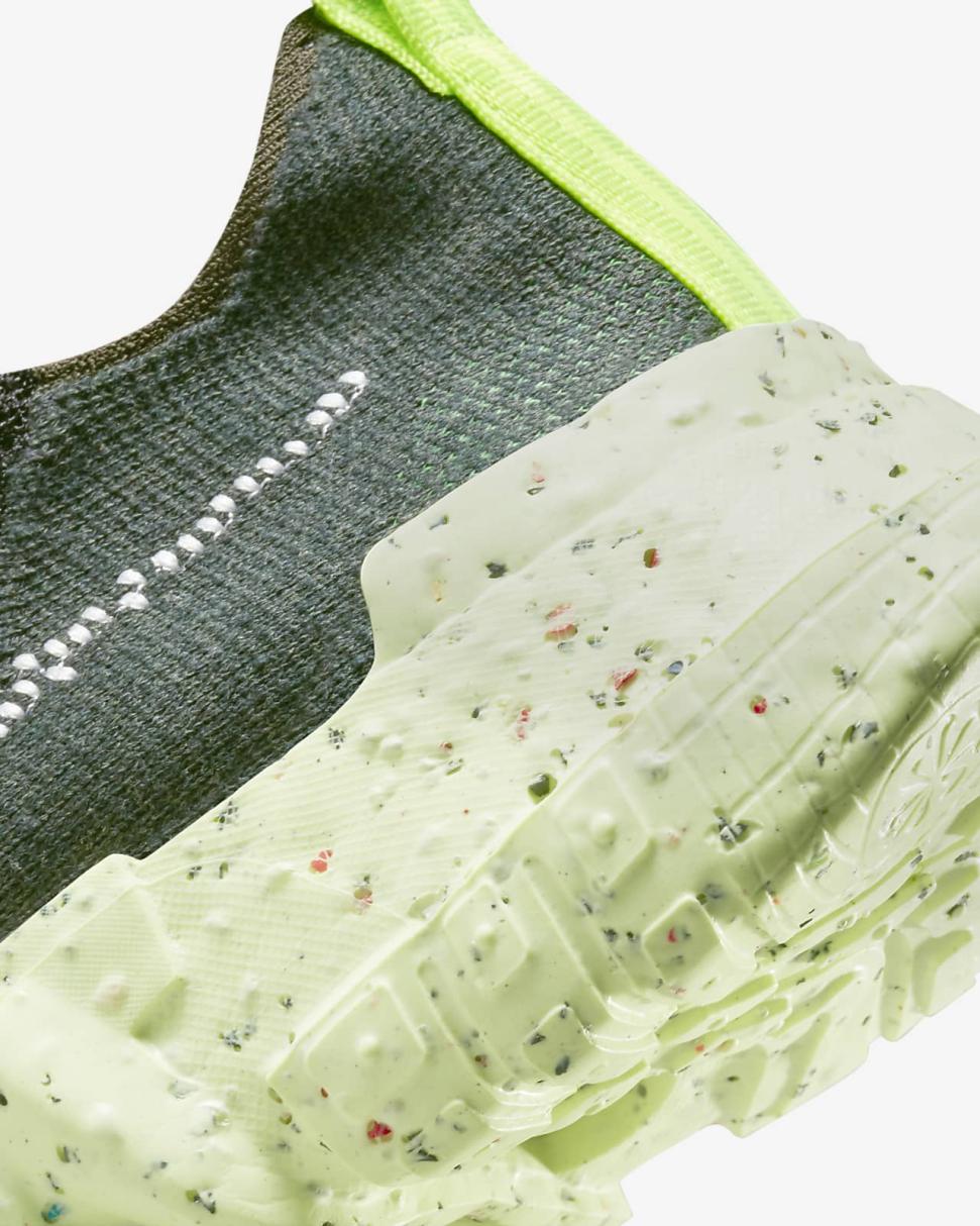 Nike Space Hippie 01 Carbon Green/Electric Green/Pro Green/White | Mens Nike First Day Kicks