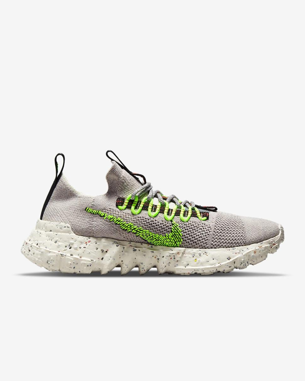 Nike Space Hippie 01 Vast Grey/Black/White/Electric Green | Mens Nike Lifestyle