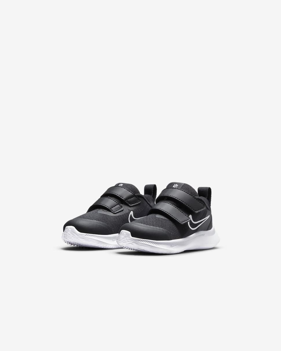 Nike Star Runner 3 Black/Dark Smoke Grey/Dark Smoke Grey | Kids Nike Lifestyle