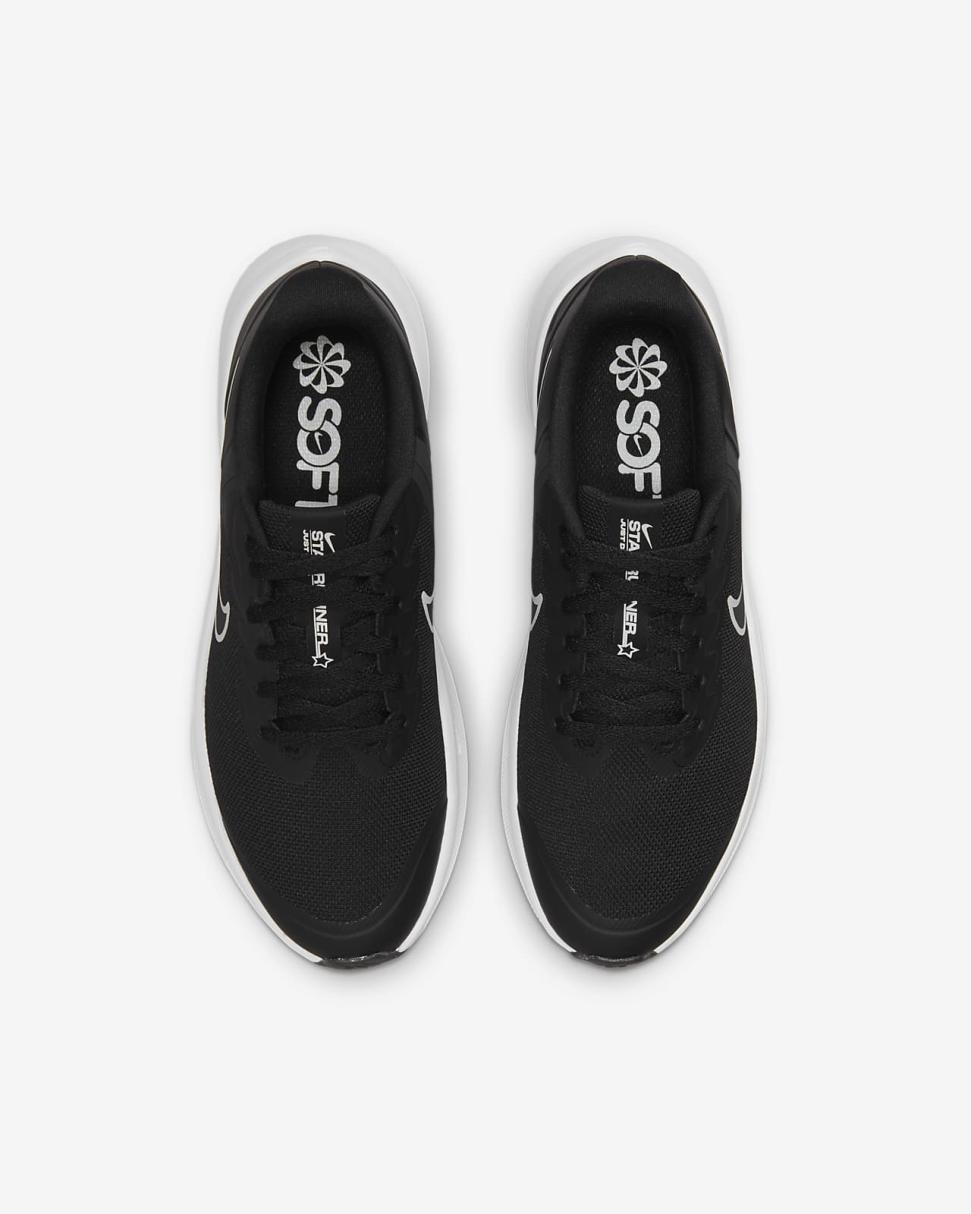 Nike Star Runner 3 Black/Dark Smoke Grey/Dark Smoke Grey | Kids Nike Running