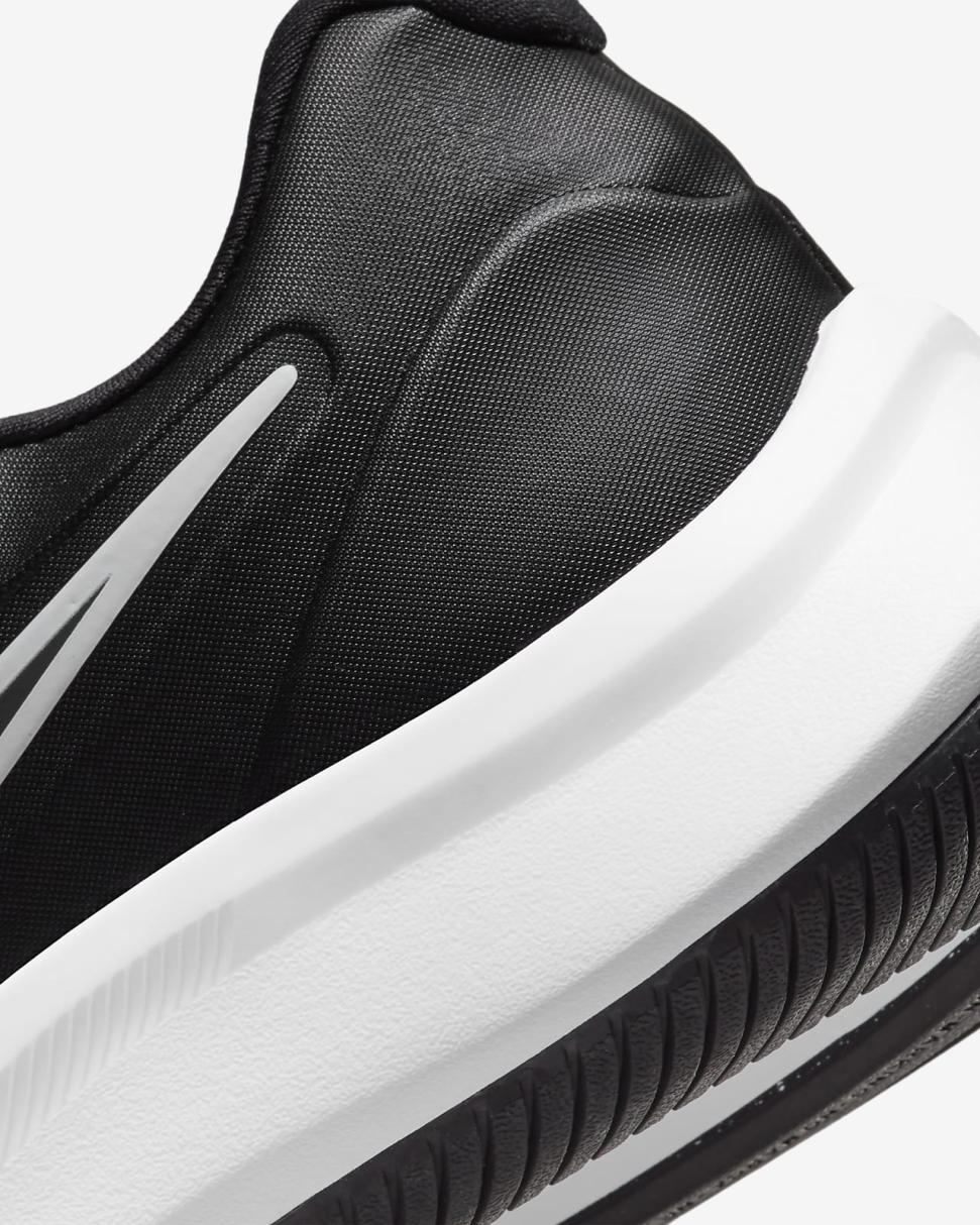 Nike Star Runner 3 Black/Dark Smoke Grey/Dark Smoke Grey | Kids Nike Running