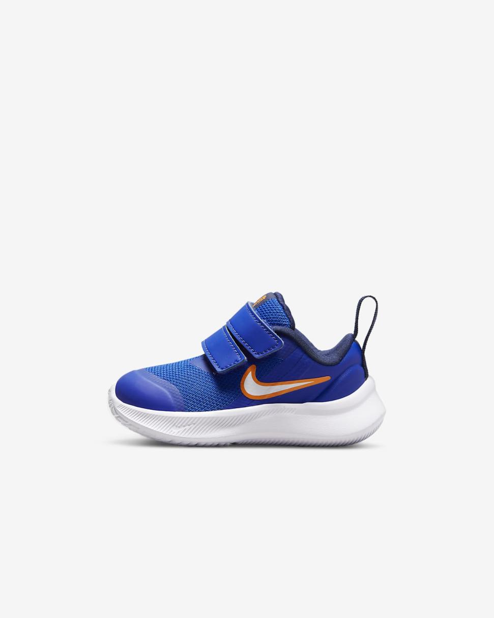 Nike Star Runner 3 Game Royal/Midnight Navy/Safety Orange/White | Kids Nike Lifestyle