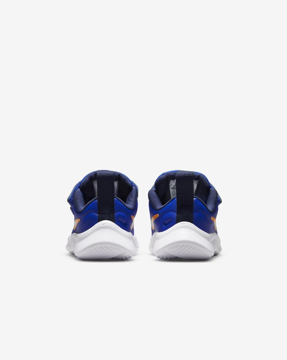Nike Star Runner 3 Game Royal/Midnight Navy/Safety Orange/White | Kids Nike Lifestyle