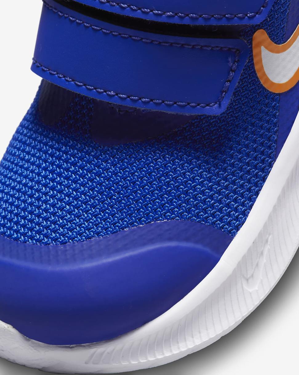 Nike Star Runner 3 Game Royal/Midnight Navy/Safety Orange/White | Kids Nike Lifestyle