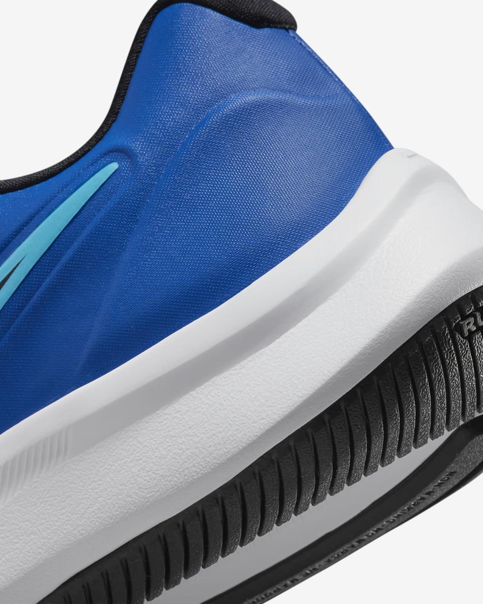 Nike Star Runner 3 Iron Grey/Blue Lightning/Racer Blue/Black | Kids Nike Running