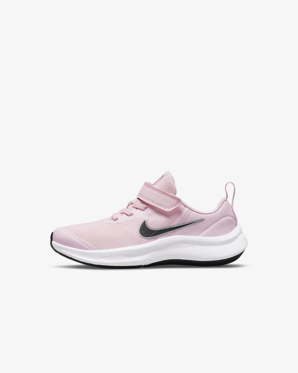 Nike Star Runner 3 Pink Foam/Black | Kids Nike Running