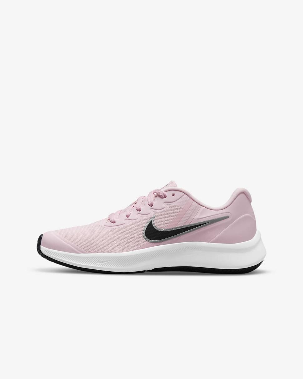 Nike Star Runner 3 Pink Foam/Black | Kids Nike Running