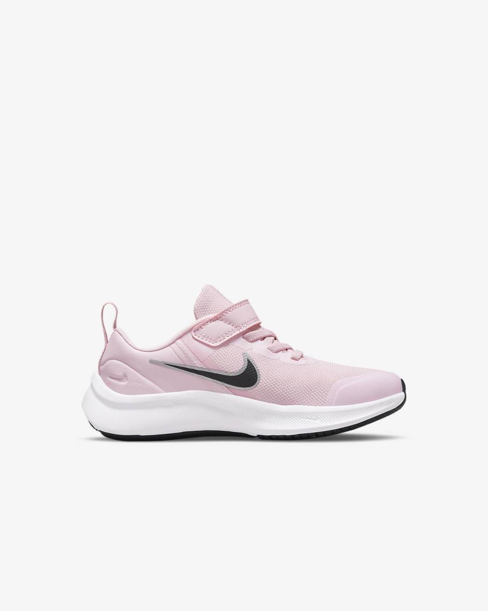 Nike Star Runner 3 Pink Foam/Black | Kids Nike Running