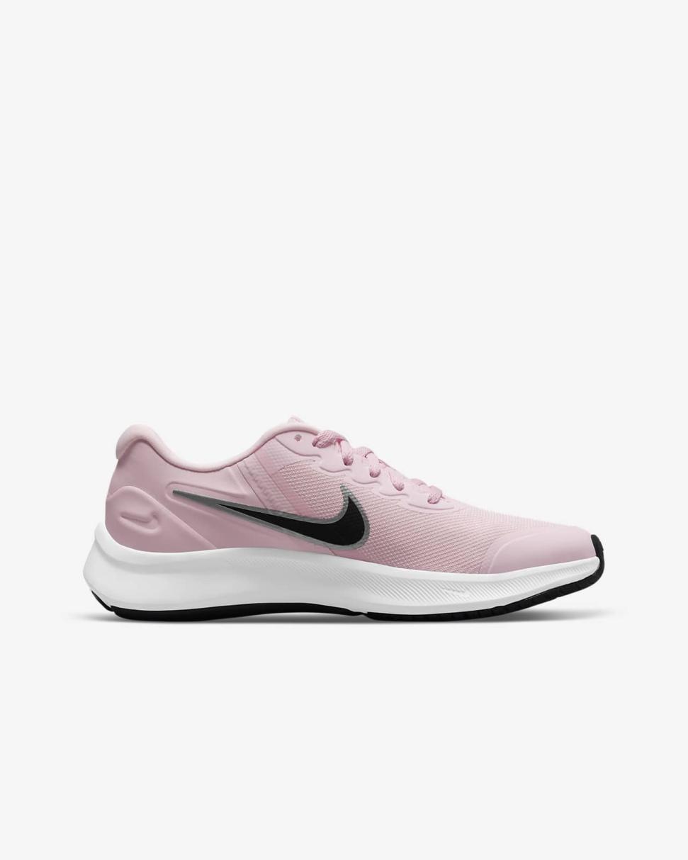 Nike Star Runner 3 Pink Foam/Black | Kids Nike Running