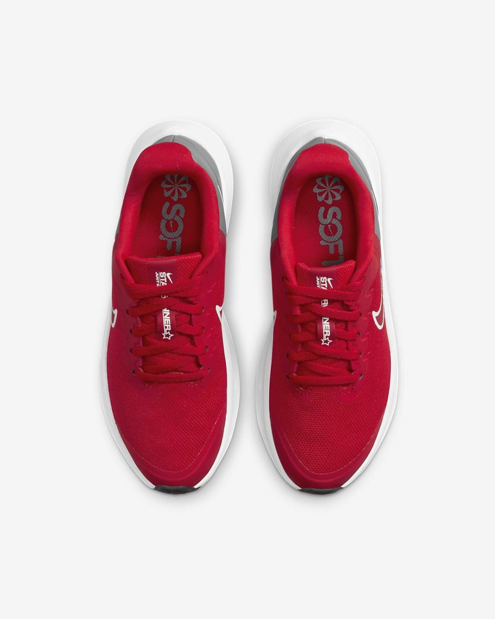 Nike Star Runner 3 University Red/Smoke Grey/University Red | Kids Nike Running