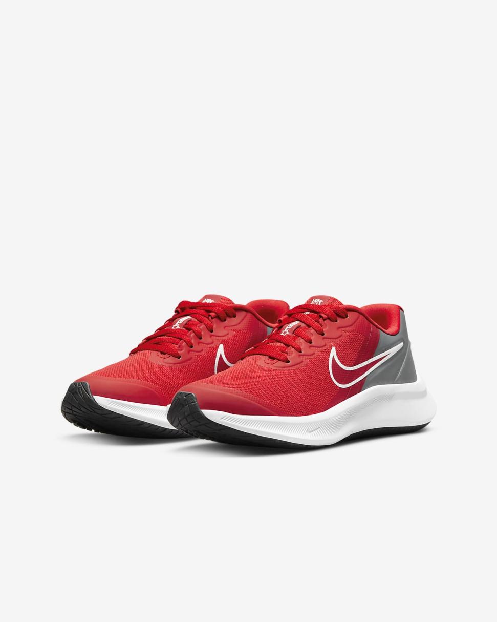 Nike Star Runner 3 University Red/Smoke Grey/University Red | Kids Nike Running