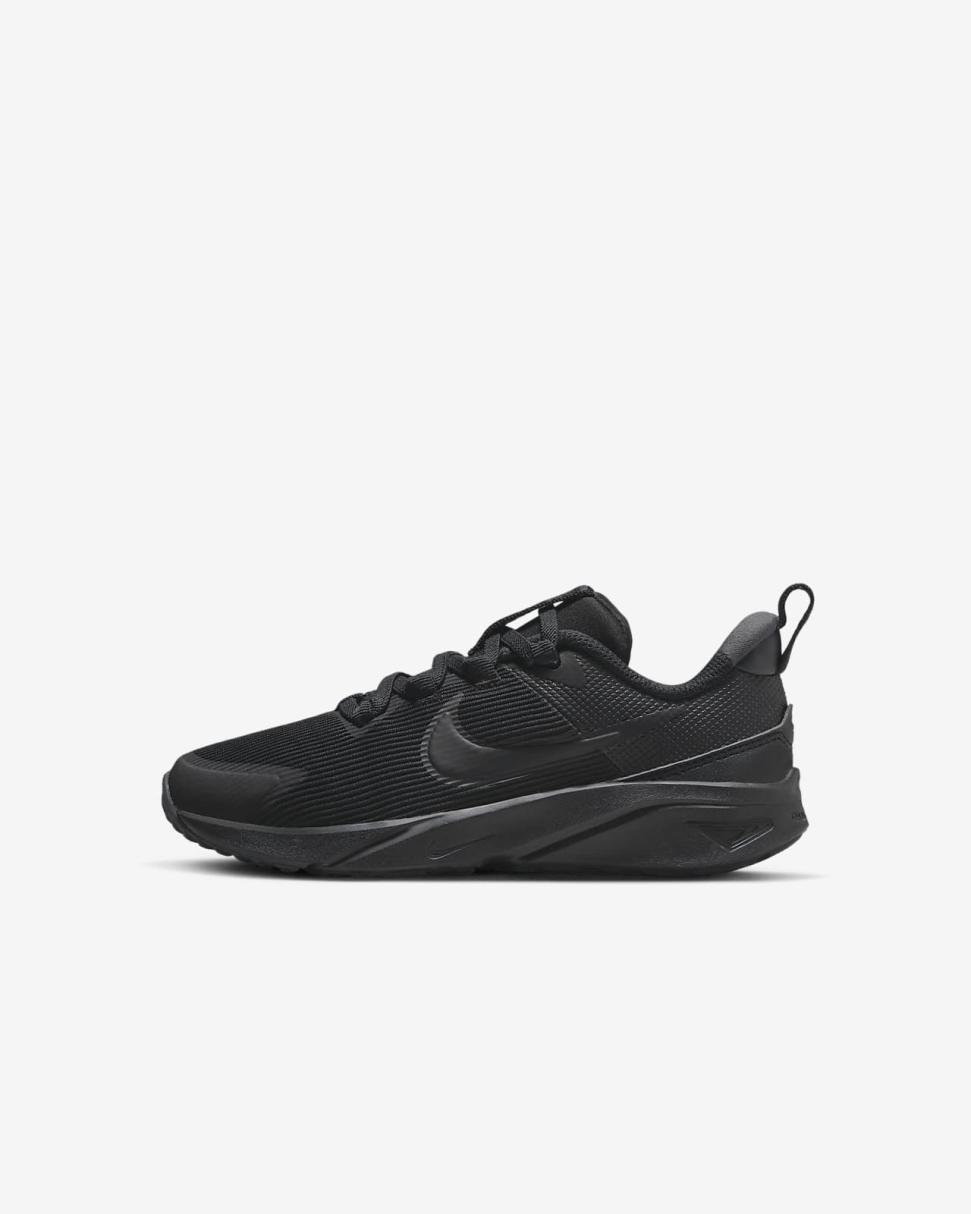 Nike Star Runner 4 Black/Black/Anthracite/Black | Kids Nike Running
