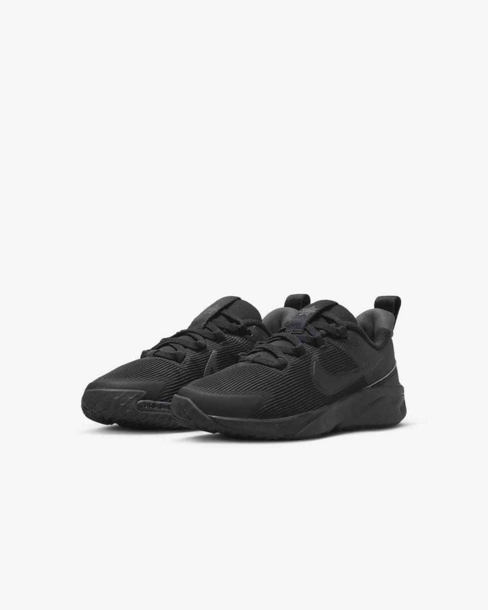 Nike Star Runner 4 Black/Black/Anthracite/Black | Kids Nike Running