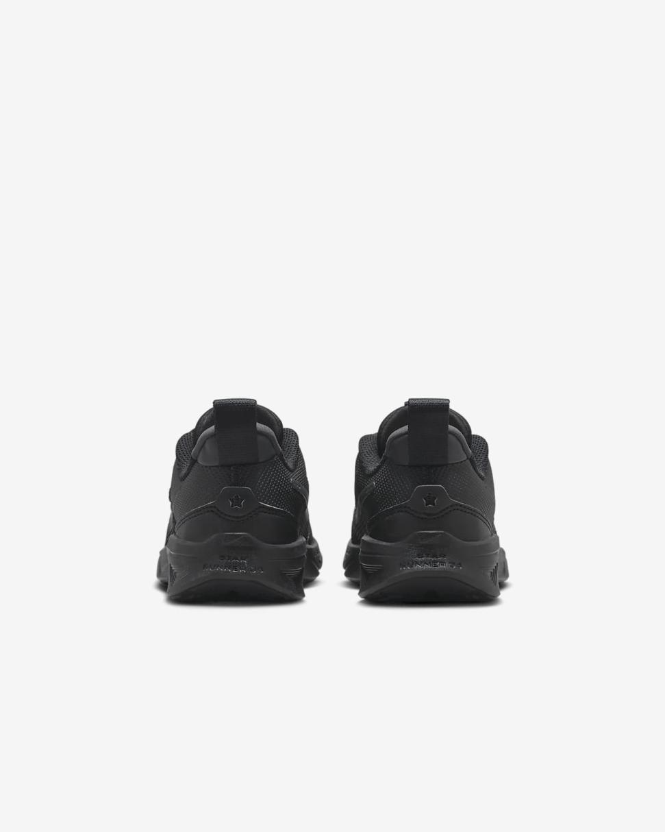 Nike Star Runner 4 Black/Black/Anthracite/Black | Kids Nike Running