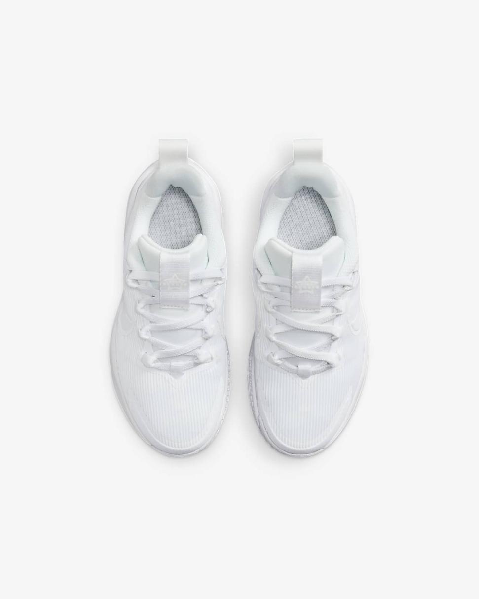 Nike Star Runner 4 White/White/Pure Platinum/White | Kids Nike Running