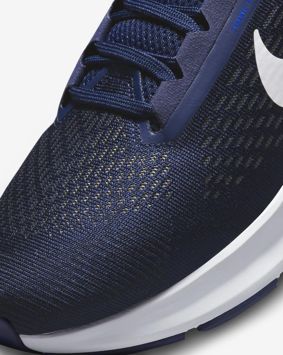 Nike Structure 24 Midnight Navy/Black/White/White | Mens Nike Running
